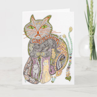 Cat Nation Card Karte