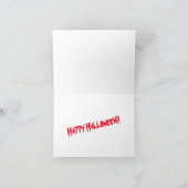 Cat Nav Halloween Card Karte (Innenseite)