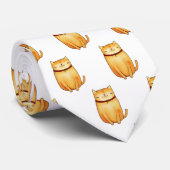 Cat Neck Tie Krawatte (Gerollt)
