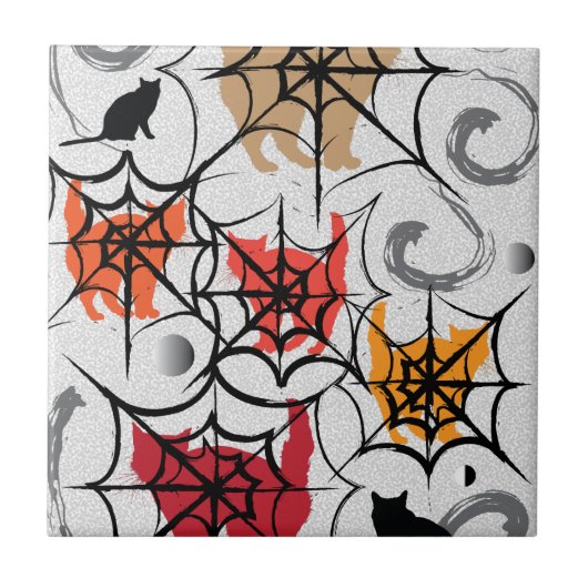 CAT-Netz Fliese (Vorderseite)