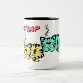Cat Nickerchen Cat Lovers Tasse (Mittel)
