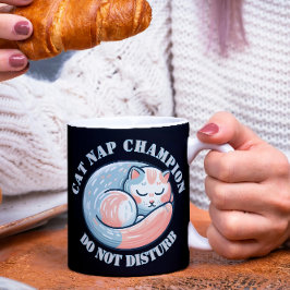 Cat Nickerchen Champion Kaffeetasse
