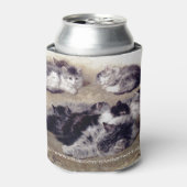 "Cat Nickerchen" Dosenkühler (Kanne Vorderseite)