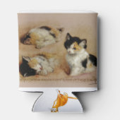 "Cat Nickerchen" Dosenkühler (Rückseite)