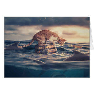 Cat Nickerchen Dream oder Nightmare