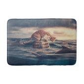 Cat Nickerchen Dream oder Nightmare Badematte (Vorderseite)