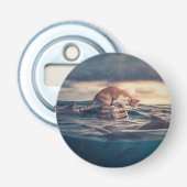 Cat Nickerchen Dream oder Nightmare Flaschenöffner (Vorderseite)