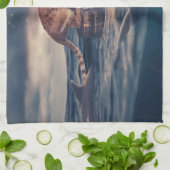 Cat Nickerchen Dream oder Nightmare Geschirrtuch (Gefaltet)