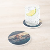 Cat Nickerchen Dream oder Nightmare Getränkeuntersetzer (Seite)