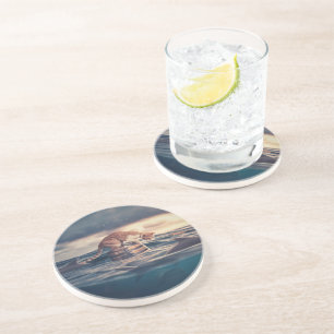 Cat Nickerchen Dream oder Nightmare Getränkeuntersetzer