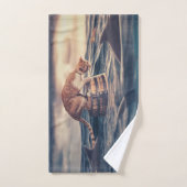 Cat Nickerchen Dream oder Nightmare Handtuch (Handtuch)