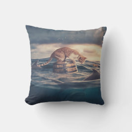 Cat Nickerchen Dream oder Nightmare Kissen