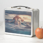 Cat Nickerchen Dream oder Nightmare Metall Brotdose (Beispiel)