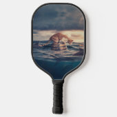 Cat Nickerchen Dream oder Nightmare Pickleball Schläger (Rückseite)