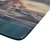 Cat Nickerchen Dream oder Nightmare Schneidebrett (Ecke)