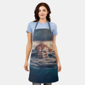 Cat Nickerchen Dream oder Nightmare Schürze (Getragen)