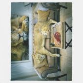 CAT-NICKERCHEN FLEECEDECKE (Vorderseite)