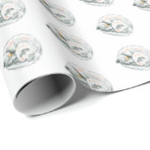Cat Nickerchen Geschenkpapier (Rolleneckpunkt)