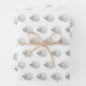 Cat Nickerchen Geschenkpapier Set (Beispiel)