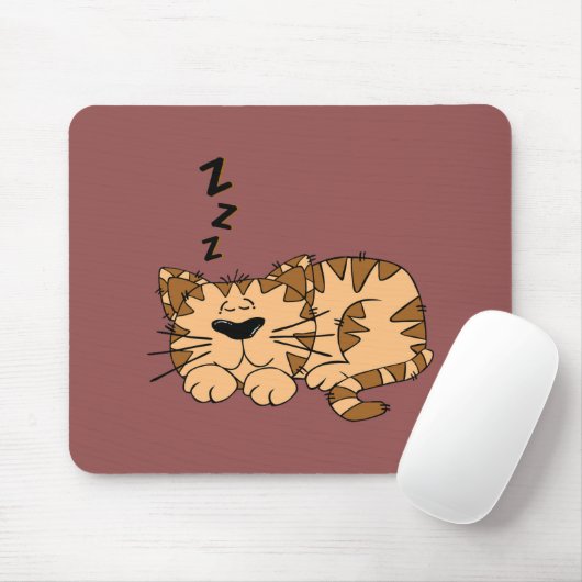 Cat Nickerchen Kitty Mousepad (Mit Mouse)