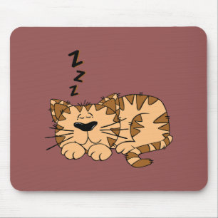 Cat Nickerchen Kitty Mousepad