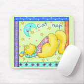 Cat Nickerchen Mouse Pad Mousepad (Mit Mouse)