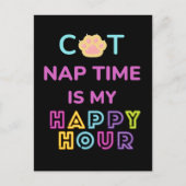 CAT-Nickerchen Postkarte (Vorderseite)