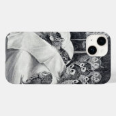 Cat Nightmare Owl Bird, Louis Wain Case-Mate iPhon iPhone Hülle (Rückseite (Horizontal))