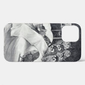 Cat Nightmare Owl Bird, Louis Wain Case-Mate iPhone Hülle (Rückseite (Horizontal))