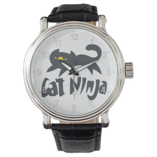 Cat ninja - Farbe auswählen Armbanduhr