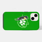 Cat Noir-Abzeichen iPhone Hülle (Rückseite (Horizontal))