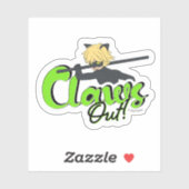 Cat Noir | Aus! Aufkleber (Blatt)