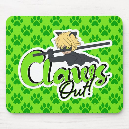 Cat Noir | Aus! Mousepad (Vorne)