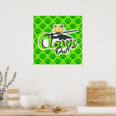 Cat Noir | Aus! Poster (Küche)