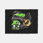 Cat Noir | Claws Out Graphic Fleecedecke (Vorderseite (Horizontal))