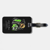 Cat Noir | Claws Out Graphic Gepäckanhänger (Rückseite horizontal)