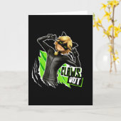 Cat Noir | Claws Out Graphic Karte (Gelbe Blume)