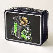 Cat Noir | Claws Out Graphic Metall Brotdose (Rückseite)