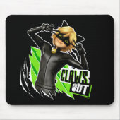 Cat Noir | Claws Out Graphic Mousepad (Vorne)
