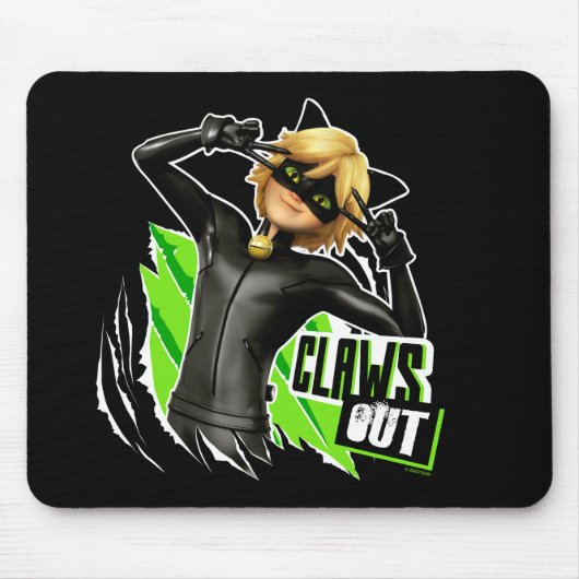 Cat Noir | Claws Out Graphic Mousepad (Vorne)