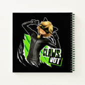 Cat Noir | Claws Out Graphic Notizblock (Rückseite)