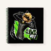 Cat Noir | Claws Out Graphic Notizblock (Vorderseite)