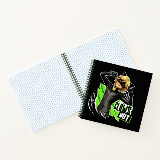 Cat Noir | Claws Out Graphic Notizblock (Innenseite)