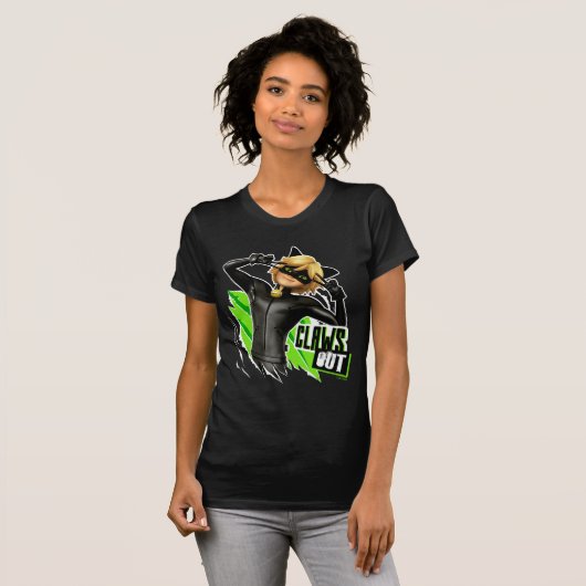 Cat Noir | Claws Out Graphic T-Shirt (Vorne ganz)