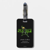 Cat Noir | Katastrophe Gepäckanhänger (Rückseite vertikal)