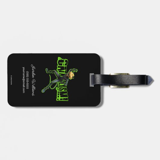 Cat Noir | Katastrophe Gepäckanhänger (Rückseite horizontal)