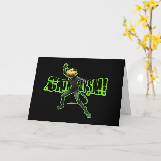 Cat Noir | Katastrophe Karte (Gelbe Blume)