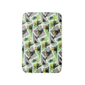 Cat Noir & Plagg Muster Badematte (Vorderseite Vertikal)