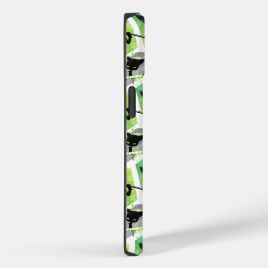 Cat Noir & Plagg Muster Case-Mate iPhone Hülle (Rückseite / Rechts)