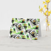 Cat Noir & Plagg Muster Karte (Gelbe Blume)